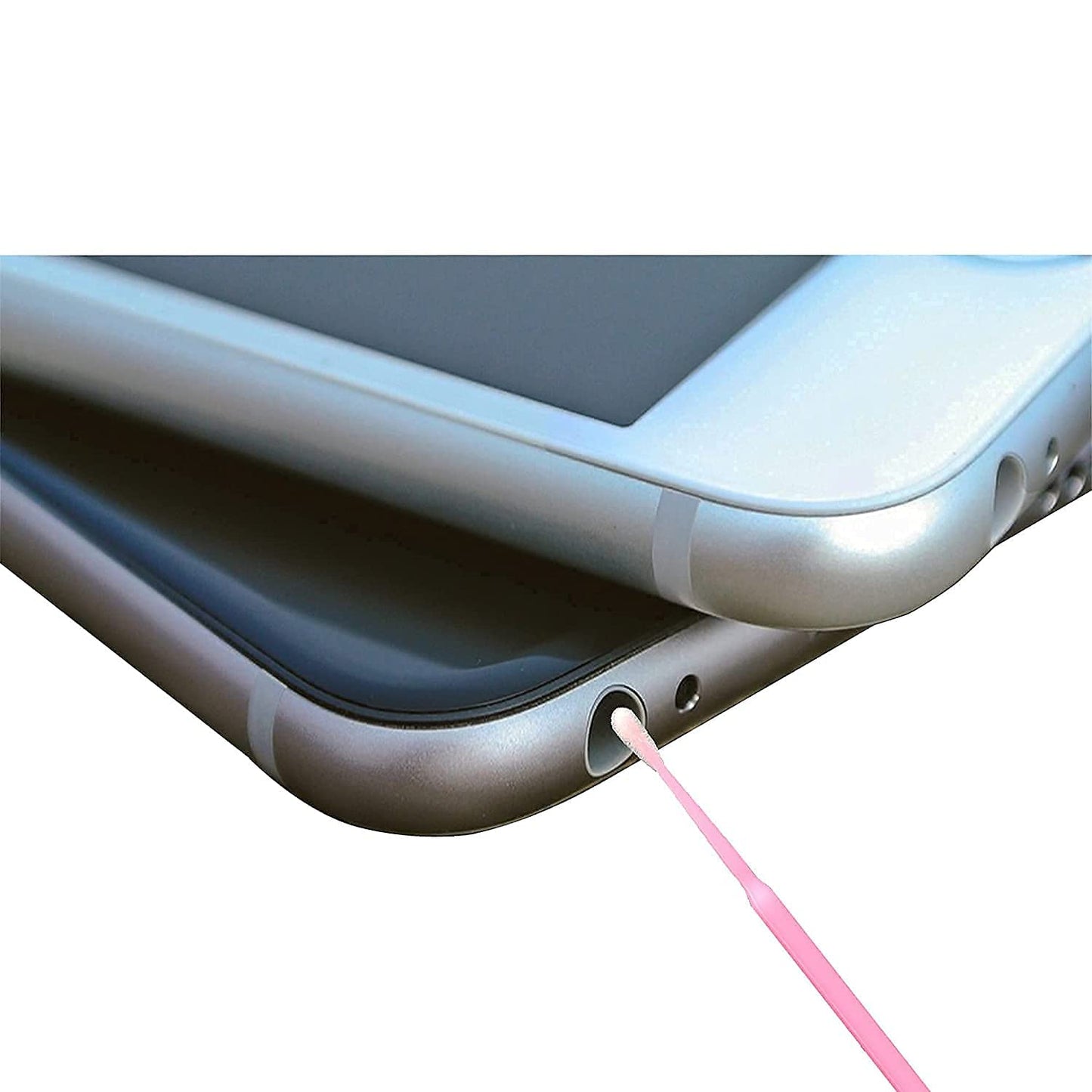 2100PCS Microswabs for Eyelash Extensions,Micro Applicators Brush for Cleaning and Applying Make-up Pink (Head Diameter: 2.0mm)