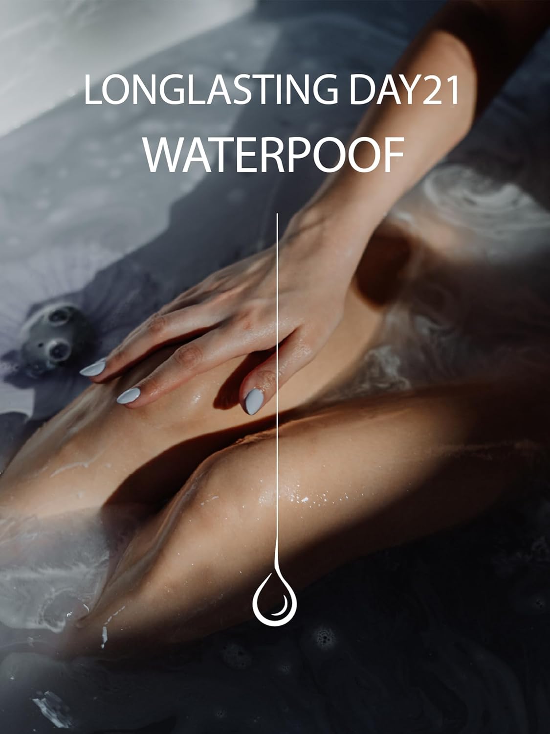 Pre Cured Gel Nail Strips - 44PCS Salon Quality Gel Nail Stickers - Long Lasting Polish Wraps for Women no UV Light Needed Easy Apply& Remove (Walnut Brown)