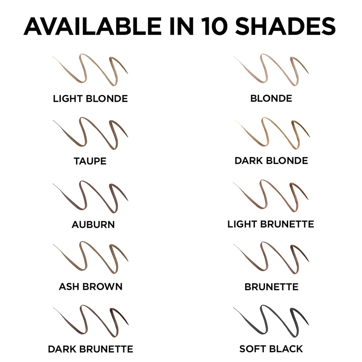 L'Oreal Paris Makeup Brow Stylist Definer Waterproof Eyebrow Pencil, Ultra-Fine Mechanical Pencil, Draws Tiny Brow Hairs and Fills in Sparse Areas and Gaps, Blonde, 0.003 Ounce (Pack of 2)