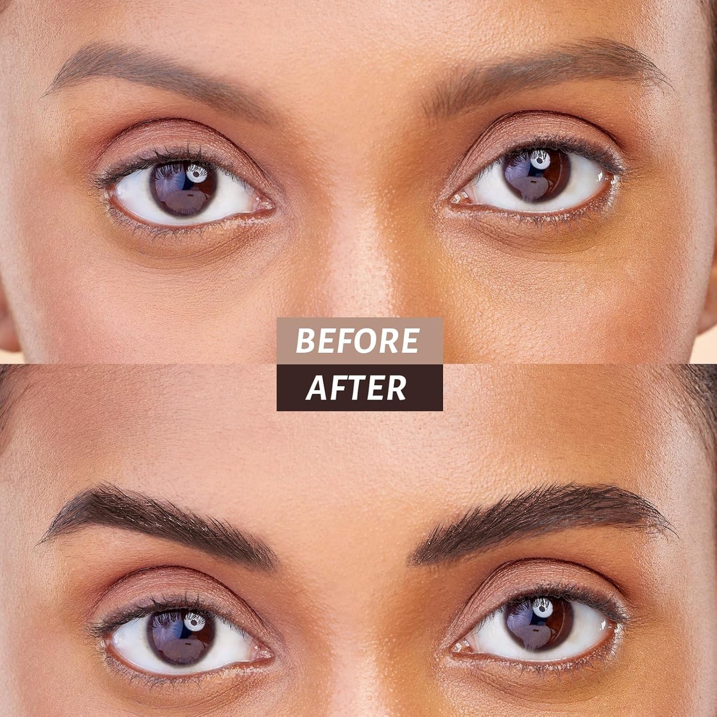 Taupe Eyebrow Pencil, 4-Prong Precision Brow Pen, Create Hair-like Stroke, Lift & Snatch Brow Shaping, Last for 24H YES.EYE DO (Cocoa Dust-Taupe)