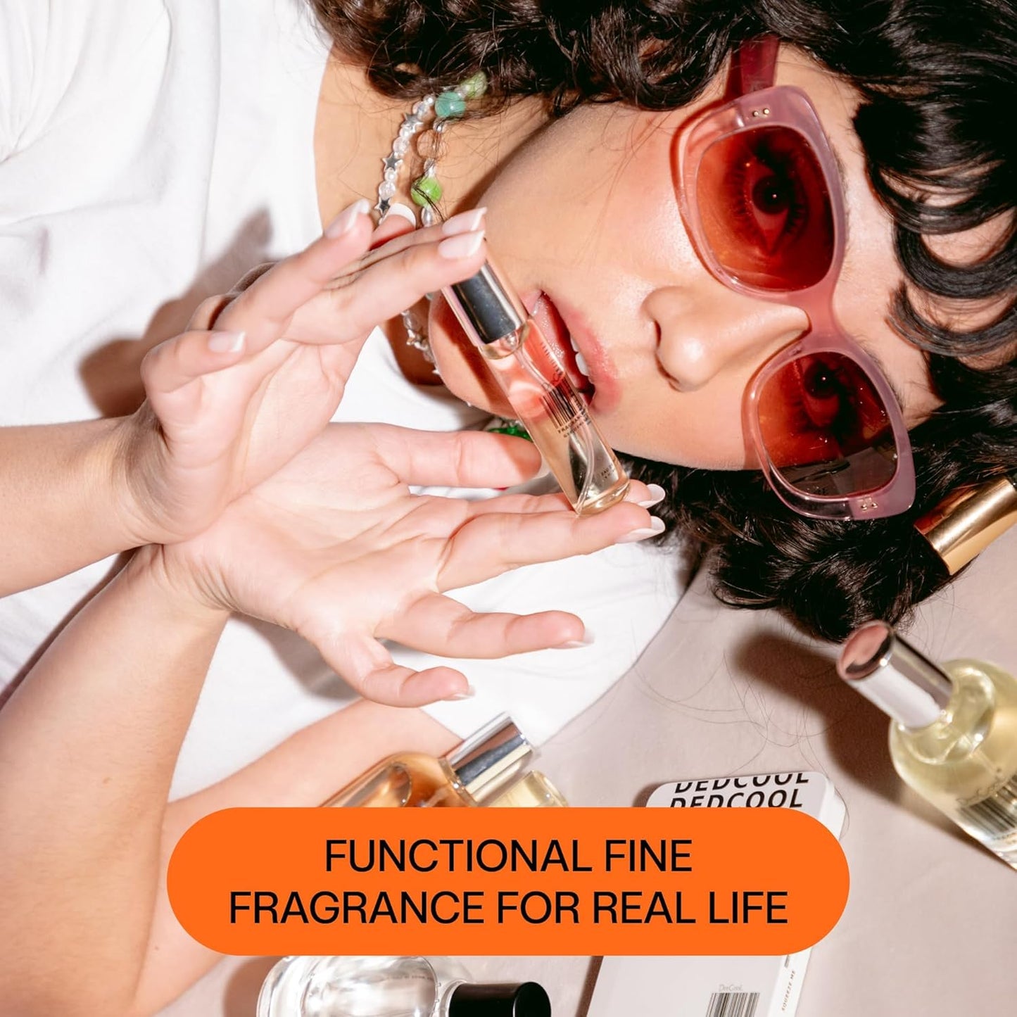 DedCool Eau de Parfum (Madonna Lilly - 0.5 fl oz) With Notes of Black Pepper, Sandalwood, Bergamot, Perfume for Men and Women, Luxury Fragrance, with Essential Oils, Non-Toxic, Fragrance For All