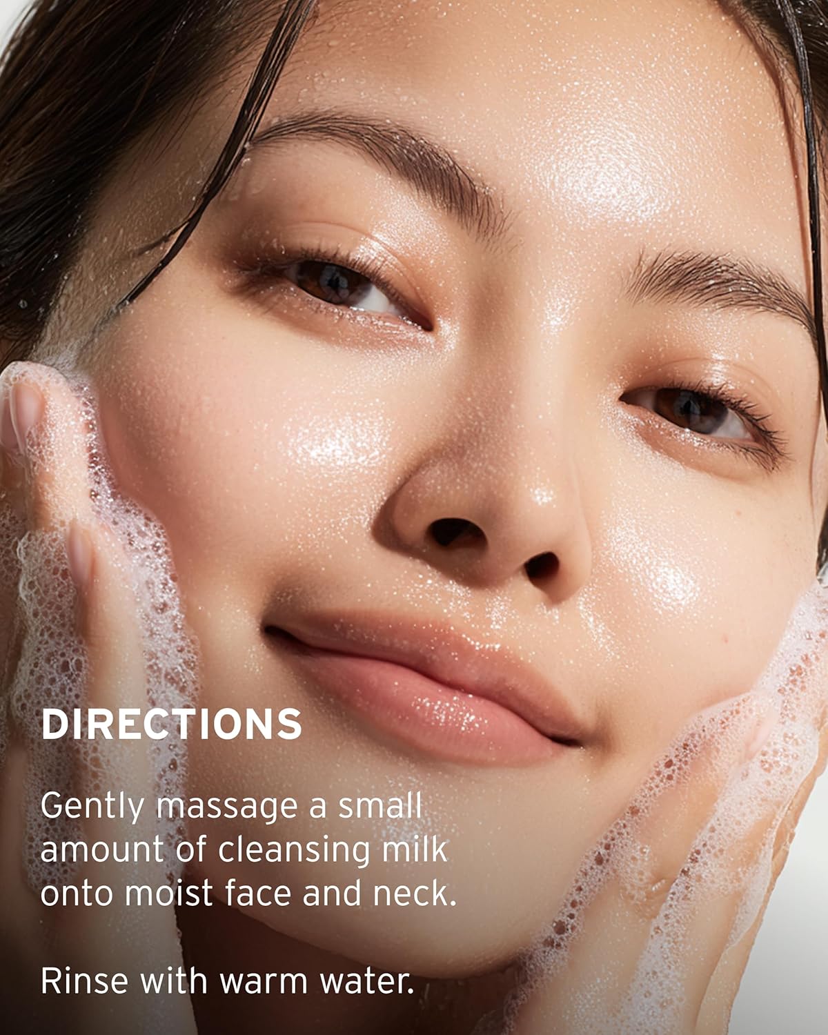 Kerstin Florian Rehydrating Neroli Cleansing Milk | Gentle Makeup Remover and Face Wash for Normal to Sensitive Skin (6.8 fl oz)