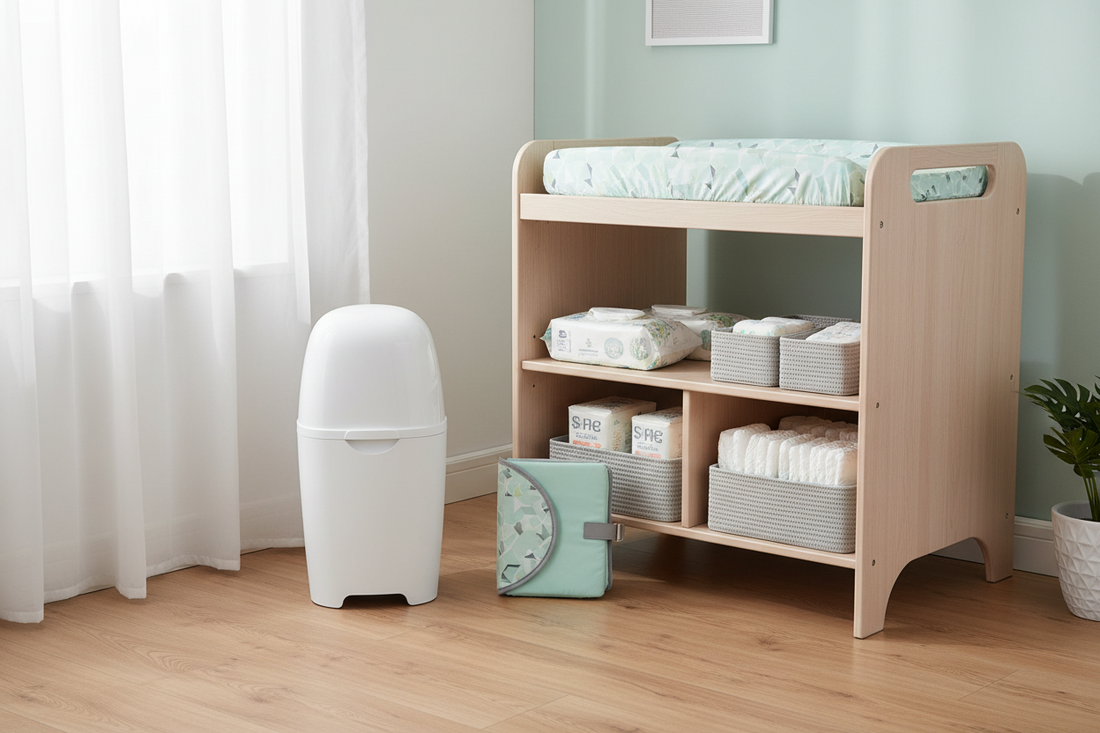 Smart Diapering & Hygiene Stations: Diaper Pails, Changing Pads, and Portable Changing Pads