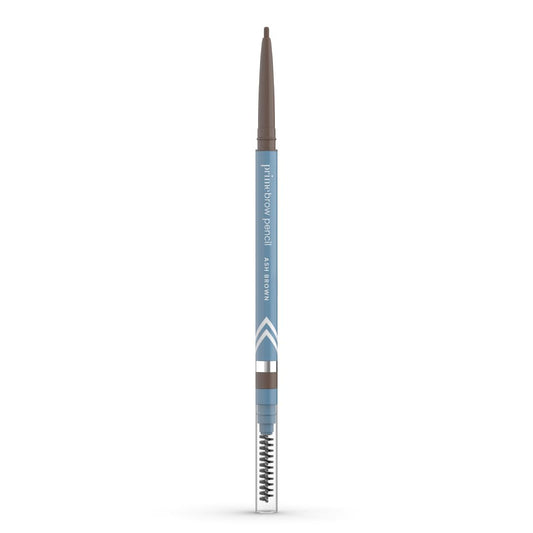 PrimeBrow Pencil for Mature Women – Ultra-Precise Tip for Natural, Hair-Like Strokes – Smudge-Proof & Long-Lasting Wear – Great for Thinning, Sparse, or Graying Brows (Ash Brown)