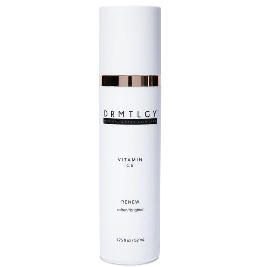 DRMTLGY Vitamin C Moisturizer for Face - 5 Different Types of Vitamin C - Facial Moisturizer for Fine Lines, Wrinkles & Dark Spots (52 ml)