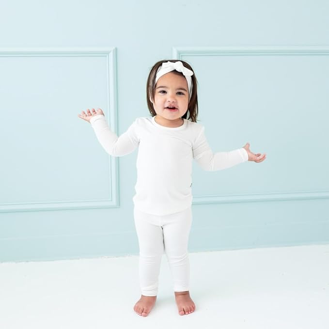 KYTE BABY Toddler Pajama Set - Pjs for Toddlers Made of Soft Bamboo Rayon Material
