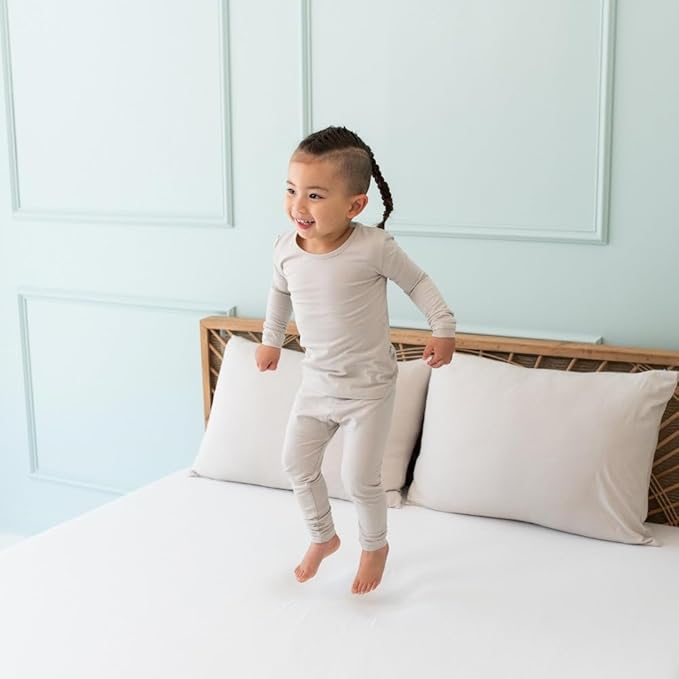 KYTE BABY Toddler Pajama Set - Pjs for Toddlers Made of Soft Bamboo Rayon Material