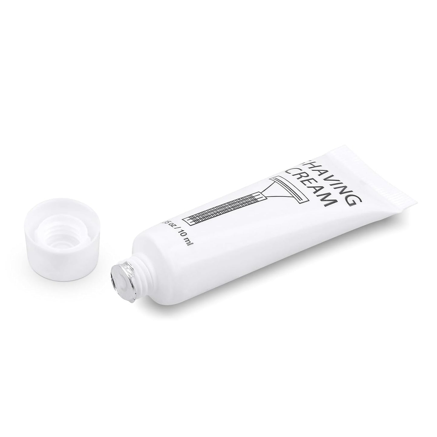 Pack of 150 Disposable Shaving Cream Bulk, Individually Wrapped, 10g/0.35 oz, Travel Size Hotel Toiletries Amenities