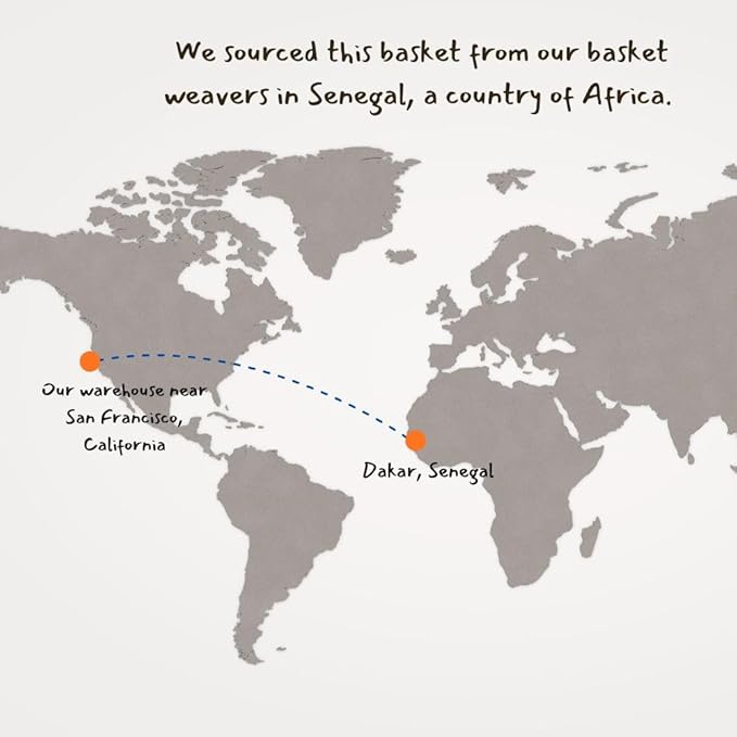 Tall Large Decorative Wicker Storage Basket with Lid, Laundry Hamper, Blanket Storage, Toys Bin, Clothes Holder, Boho Style (Colors White)