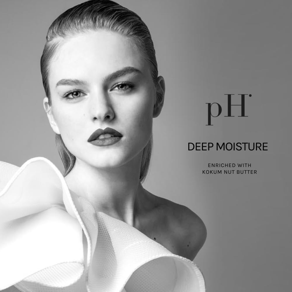 pH PURE HAIR Extra Butter Deep Moisture Hair Mask - Deep Conditioning & Hydrating Mask for Dry Damaged Hair with Vitamin E & Rose Extract - Moisturizing Repair & Frizz Control - 6.7 oz