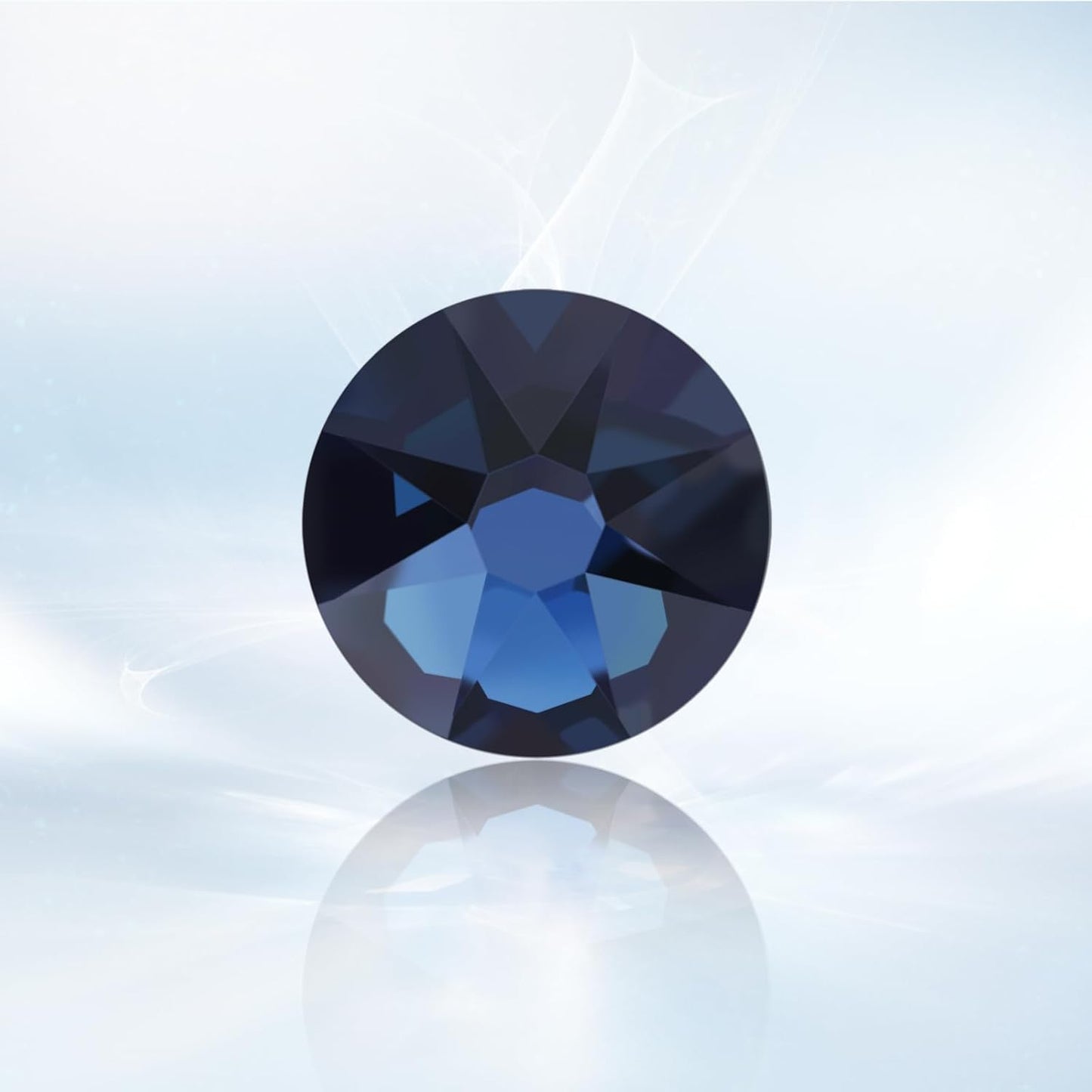 Novani Montana Rhinestones 288pcs Flat Back Round Rhinestone Style 2088 Sparkly Crystal Gemstones for Nail Art and Crafting SS30,6.4-6.6mm