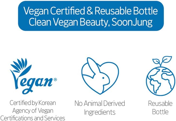 ETUDE SoonJung pH5.5 Relief Toner, Toner for Face, Hydrating Toner for Sensitive Skin, Vegan Face Toner, Panthenol, Madecassoside, Moisturizer, Korean Skin Care, Korean Toner, Beauty (16.90 Fl Oz)