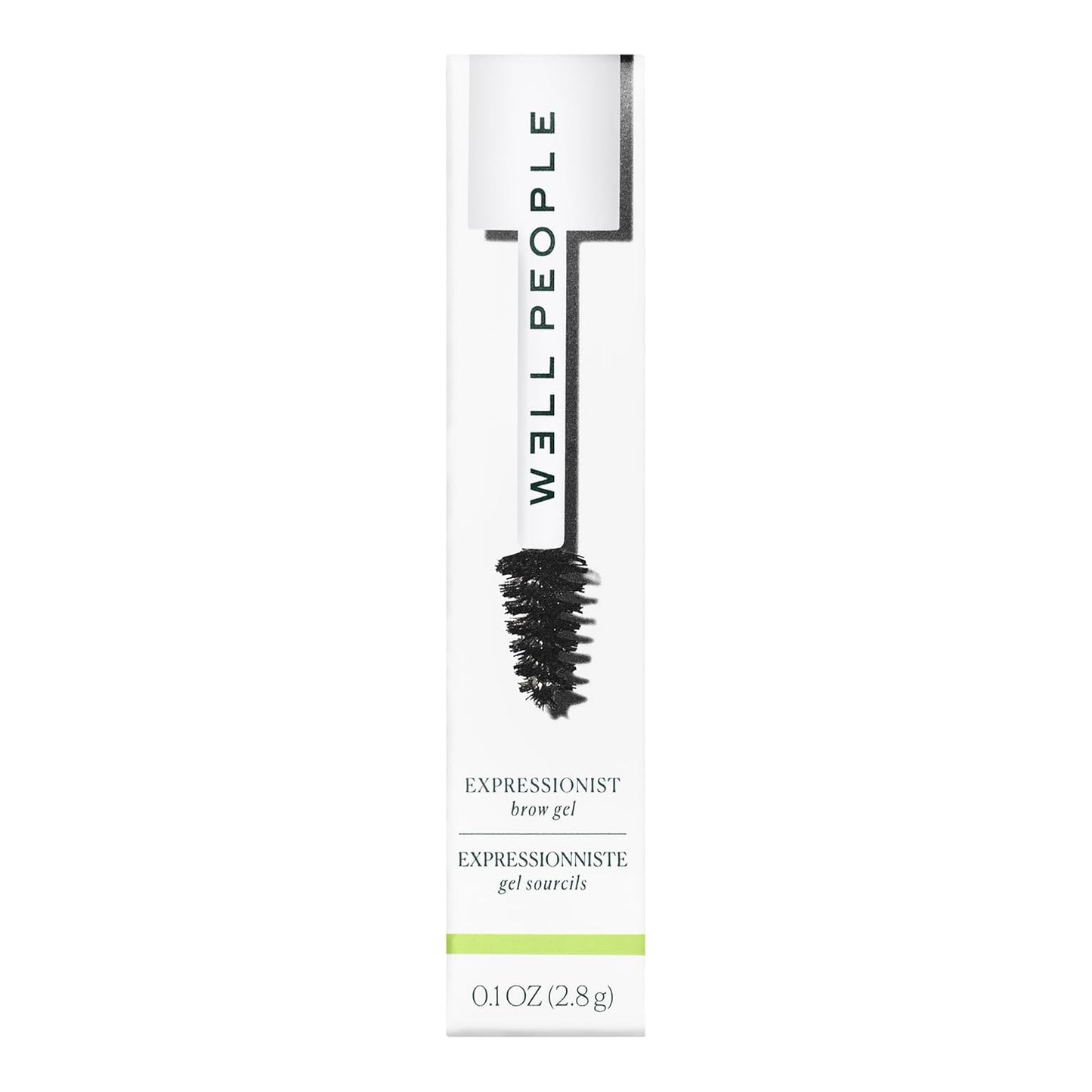Well People Expressionist Brow Gel, Conditioning Gel For Thickening & Filling In Brows, Creates Fuller-looking Brows, Vegan & Cruelty-free, Black