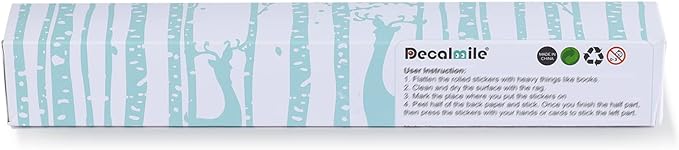 decalmile Woodland Animals Large Flower Tree Wall Decals Cherry Blossom Deer Fox Wall Stickers Baby Nursery Kids Bedroom Living Room Wall Decor