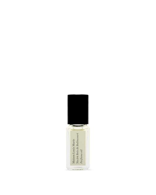 Maison Louis Marie - No.04 Bois de Balincourt Natural Roll-On Perfume Oil Sample | Luxury Clean Beauty + Non-Toxic Fragrance (0.1 fl oz | 3 ml)