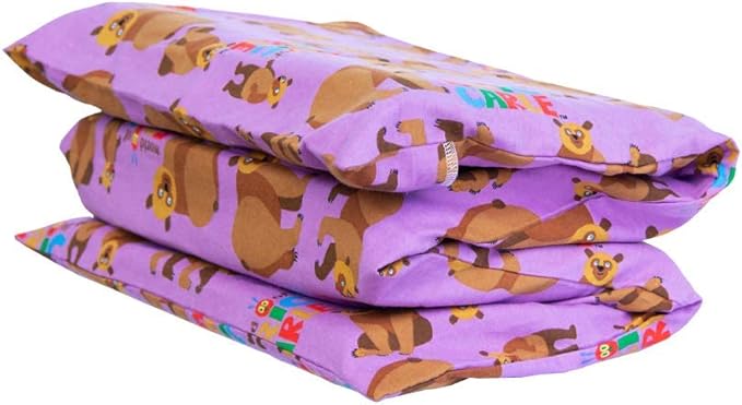 KinderMat + Eric Carle Kinderbundle - Brown Bear, Brown Bear, What Do You See? - Full Nap Mat & Washable Cover, Special Edition - 47" x 22", Value Bundle, Great for Daycare & Family Households