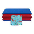 KinderMat 1.5" Thick + PBS Kids Kinderbundle - Washable Cover, Special Edition - Traffic JAM Design- Regular, Washable Sheet is 47" x 22", Value Bundle Great for Daycare & Family Households