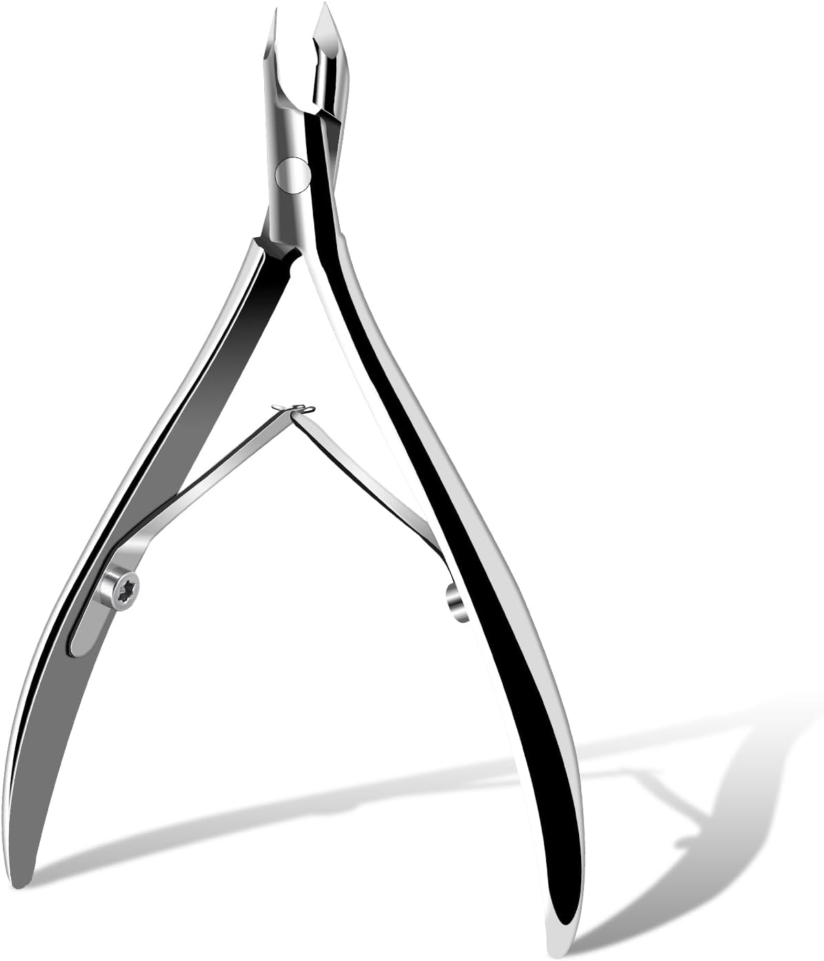 Cuticle Nippers, Professional Cuticle Trimmer Extremely Sharp Cuticle Cutter Stainless Steel Manicure Nail Cuticle Remover Tools for Women, Men, Home Salon Use