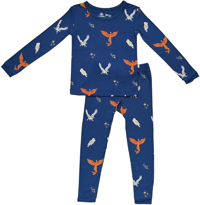 KYTE BABY Toddler Pajama Set - Pjs for Toddlers Made of Soft Bamboo Rayon Material