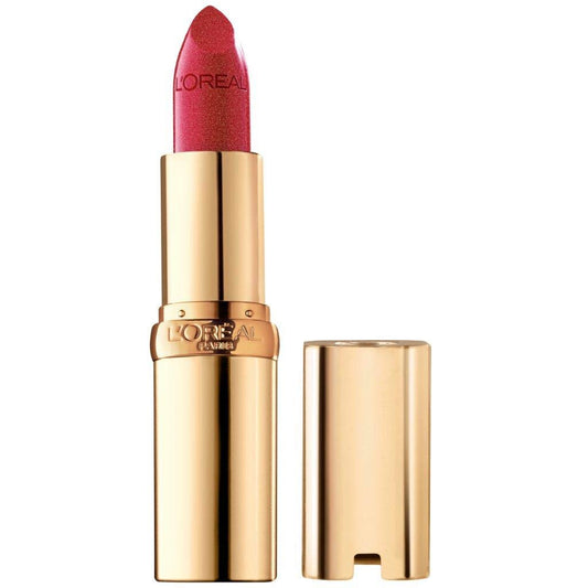 L'Oreal Paris Colour Riche Original Creamy, Hydrating Satin Lipstick with Argan Oil and Vitamin E, Ruby Flame , 1 Count