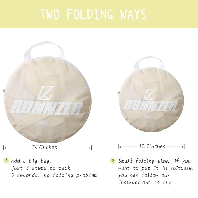 Pack N Play Tent, Baby Crib Tent to Keep Baby from Climbing Out, Pop Up Crib Net for Pack and Plays, Mini Cribs & Play Yards, See-Through & Breathable Mesh Crib Canopy, Beige, R07s-beige