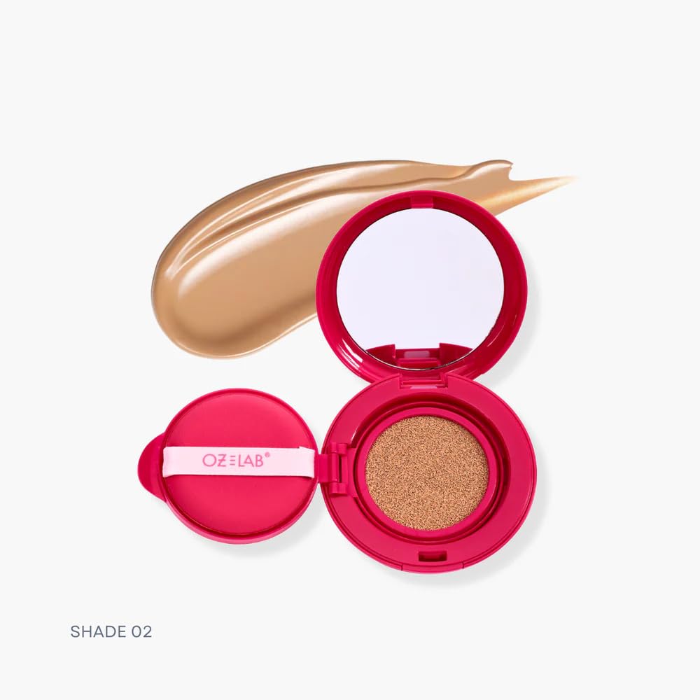 Beauty Pillow Pod Cushion Foundation Ivory – Natural Matte Finish, Buildable Coverage, Paraben-Free, Portable Compact with Mirror and Puff,0.42 OZ /12G,pack of 1