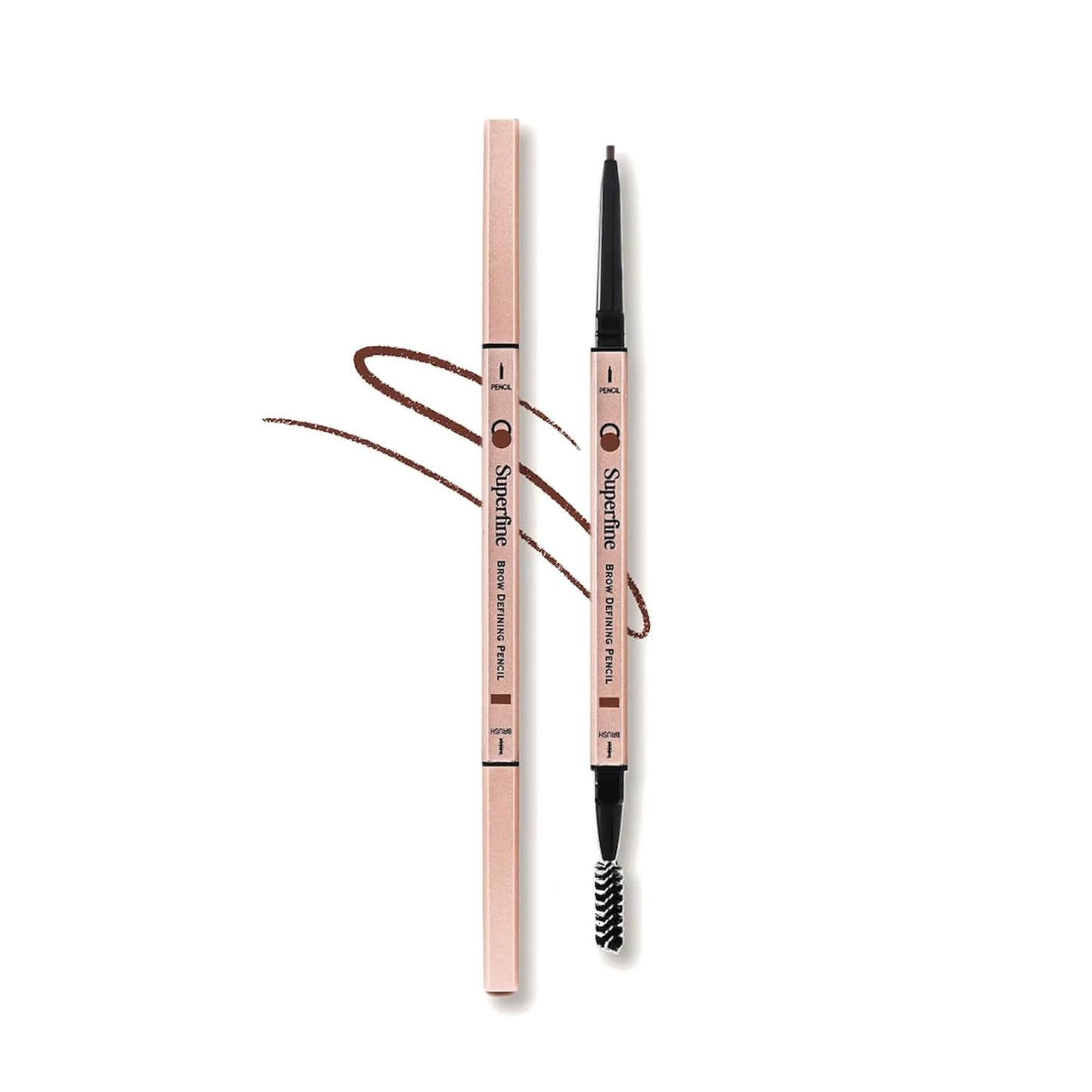 Beauty Superfine Micro Brow Pencil – 1.5mm Ultra-Fine Tip, Waterproof, Vegan Formula, 6 Shades – Long-Lasting Natural Eyebrow Pencil (04 - Chocolate Brown, 0.08G/0.002 FL.OZ（pack of 1）)