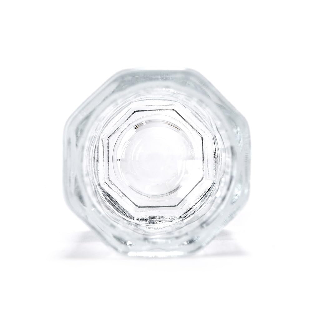 2Pcs Nail Art Dappen Dish Cups for Acrylic Liquid and Powder Clear Glass Nail Bowl Acrylic Powder Holder Nail Liquid Cup Acrylic Glass Jar Crystal Bowl for Nails