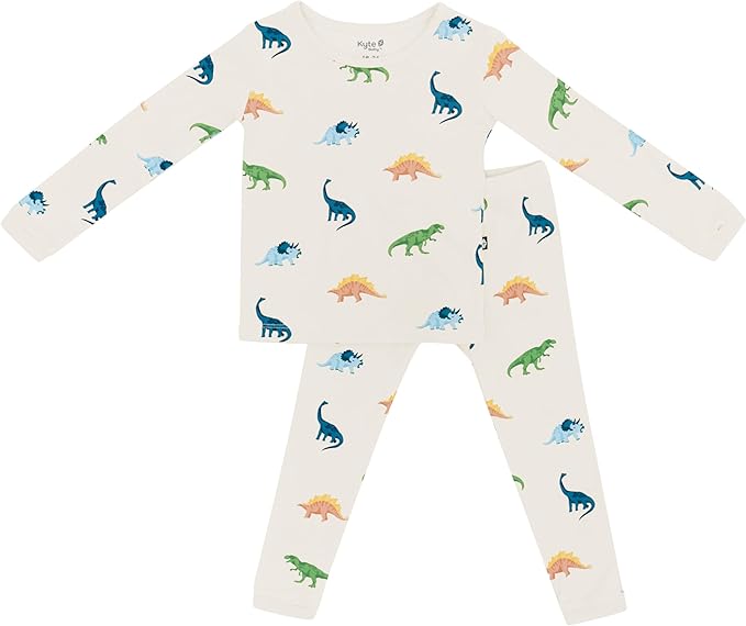 KYTE BABY Toddler Pajama Set - Pjs for Toddlers Made of Soft Bamboo Rayon Material