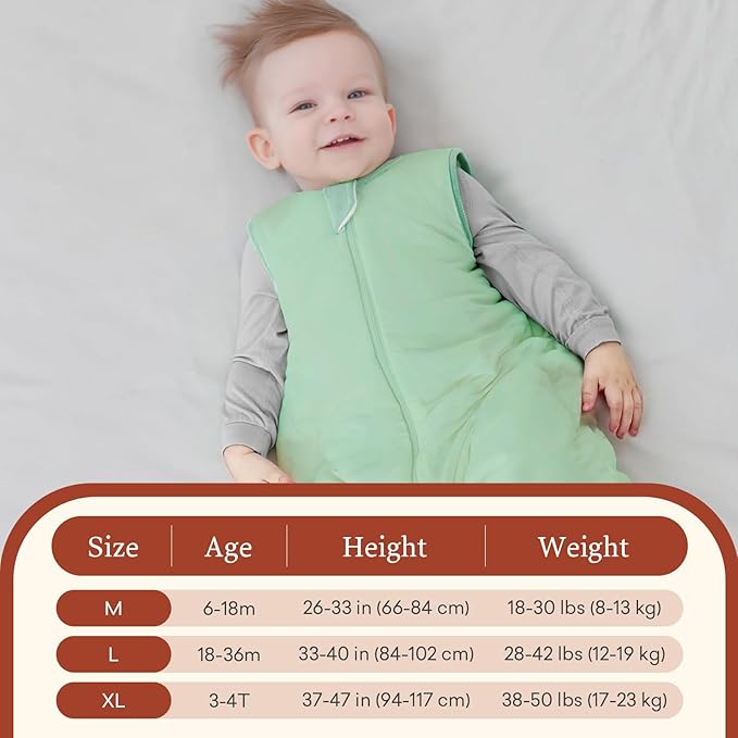 1.0 TOG Toddler Sleep Sack with Legs, Baby Wearable Blanket for 6-18-36 Months 3T-4T, Early Walker Baby