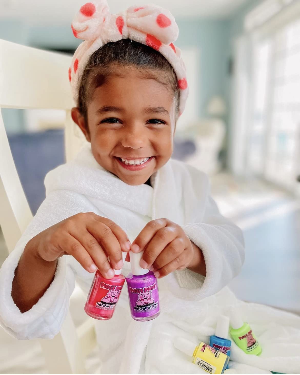 Piggy Paint Happy Hands Set (3 Polish + Nail Art)