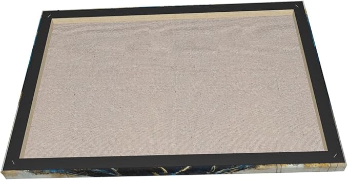 Olivine Tree Large Wall Art, Tree Of Life Pictures Wall Decor, Blue Tree Canvas Prints Painting, Framed Artwork for Dining Room Living Room Bedroom Bathroom Office Home Decor 60"x30"