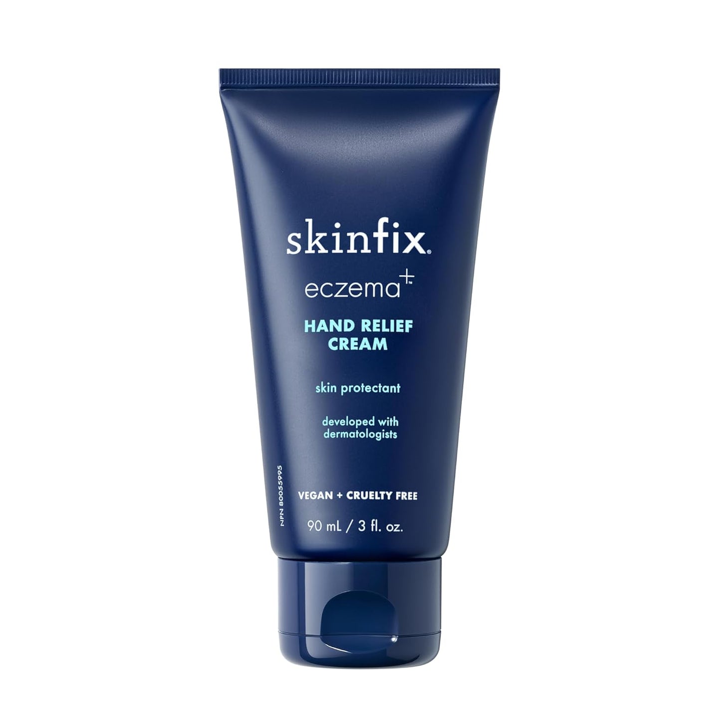 Skinfix Hand Relief Cream - 3 fl oz - Reduces Visible Redness, Stinging & Cracking for Dry, Sensitive Skin - Accepted by the National Eczema Association - Fragrance Free - Vegan, Cruelty Free