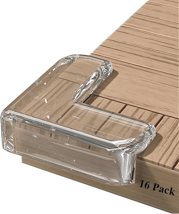 16 Pack Corner Protectors, Baby Corner Protector Guards, Table Corner Guard & Edge Safety Bumpers to Cover Sharp Furniture & Table Edges