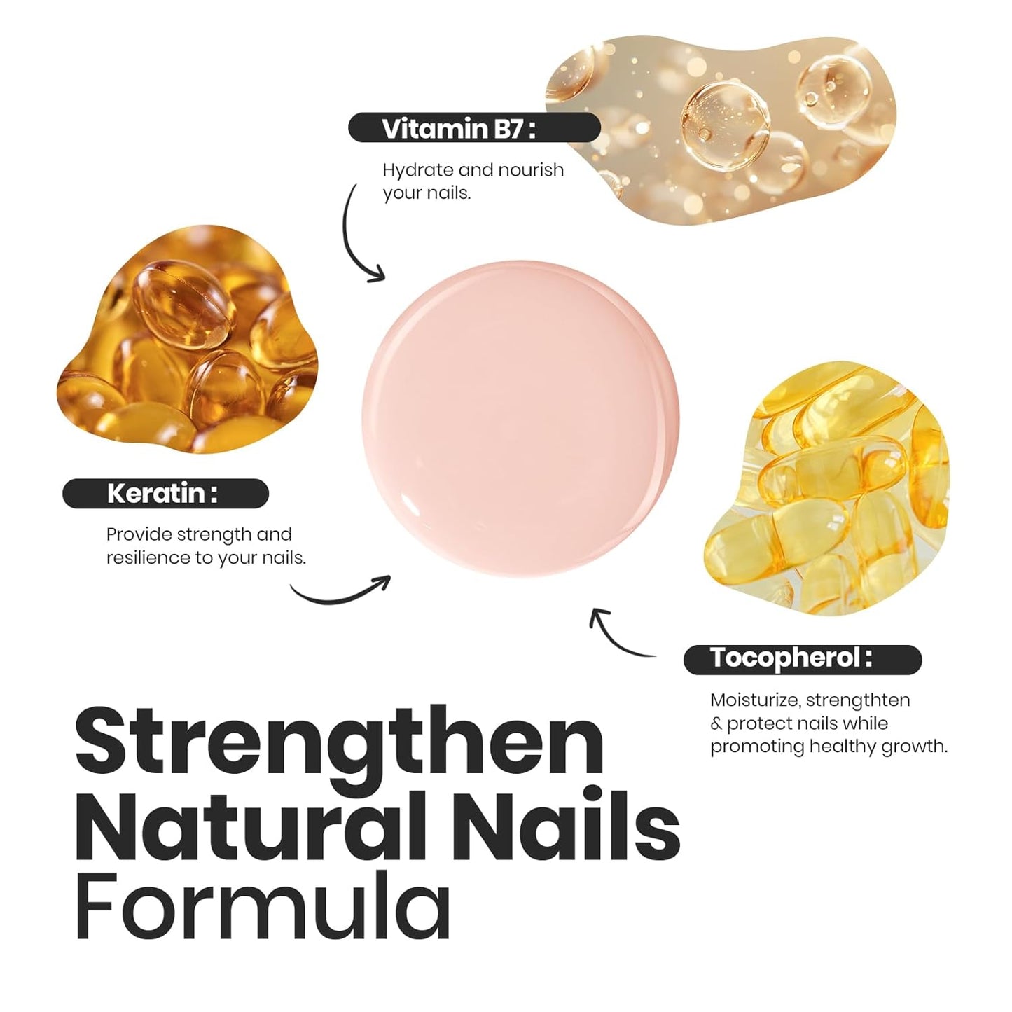 Beetles Nude Nail Polish Set Coconut Mousse 6Pcs, Pink Nail Fast Drying Long Lasting Neutral Brown Red Burgundy Dark Lacquer Glossy for Salon-Quality Results