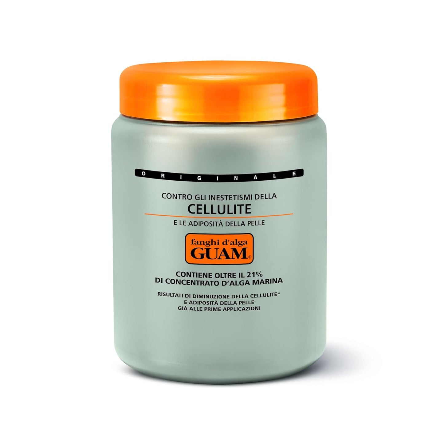 Guam Anti-Cellulite Hot Seaweed Mud ORIGINAL FORMULA | Sculpting Body Wrap To Remove Cellulite, Skin Tightening Treatment For Thighs And Legs, Inches Reduction, 1000 gr