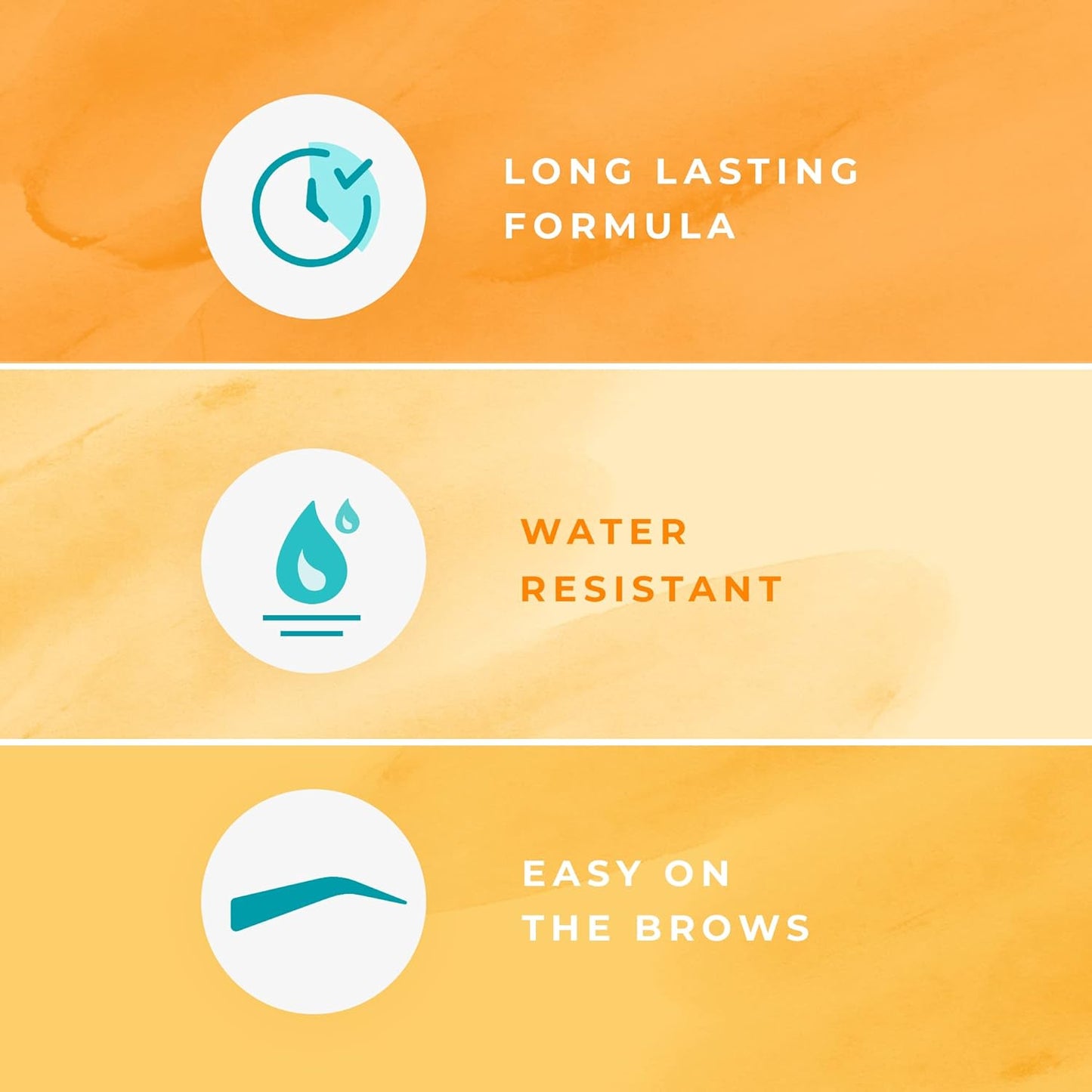 Eyebrow Color For Women, 20 Application Kit, Dark Brown