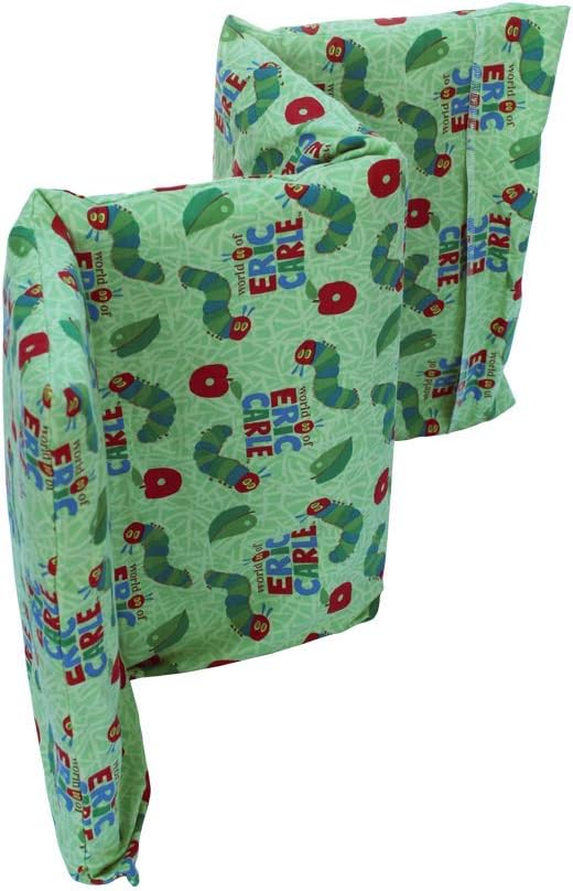KinderMat + Eric Carle Kinderbundle - The Very Hungry Caterpillar - Full Nap Mat & Washable Cover, Special Edition - 47" x 22", Value Bundle, Great for Daycare & Family Households