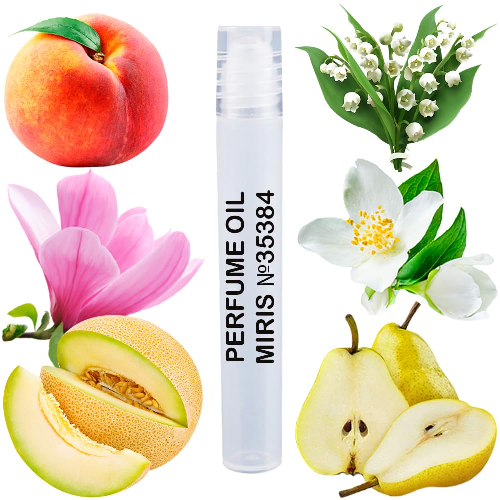 MIRIS Perfume Oil No. 35384, Inspired by J'adore, Long-Lasting Women Roll-On, Rollerball 0.34 Fl Oz / 10 ml