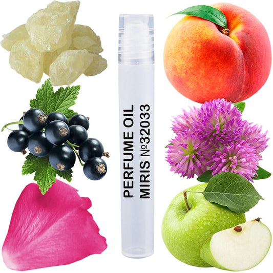 MIRIS Perfume Oil No. 32033, Inspired by Dylan Blue Pour Femme, Long-Lasting Women Roll-On, Rollerball 0.34 Fl Oz / 10 ml