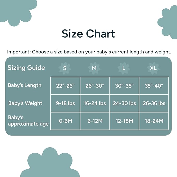 1.5 TOG Sleep Sack - Premium Organic Cotton, Soft, Breathable, Wearable Blanket for Newborns, Infants & Toddlers (0-6 Months), Unisex Baby Sleeping Bag, Gifts for Babies