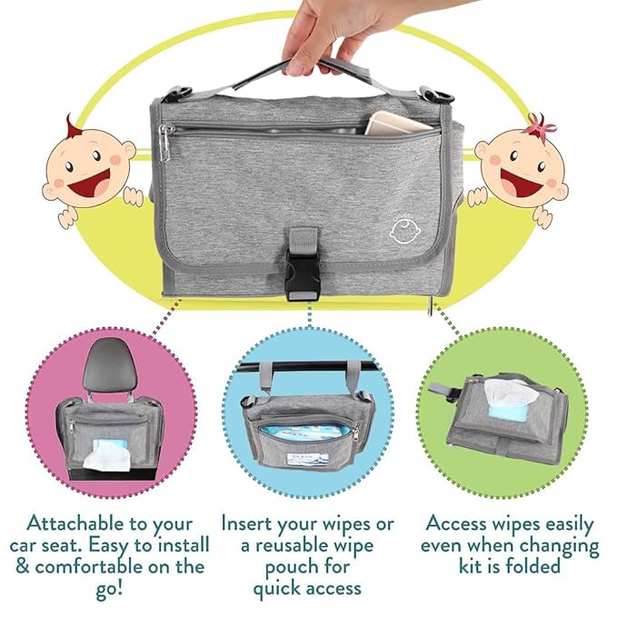 Cambiador de pañales portatil para Bebe