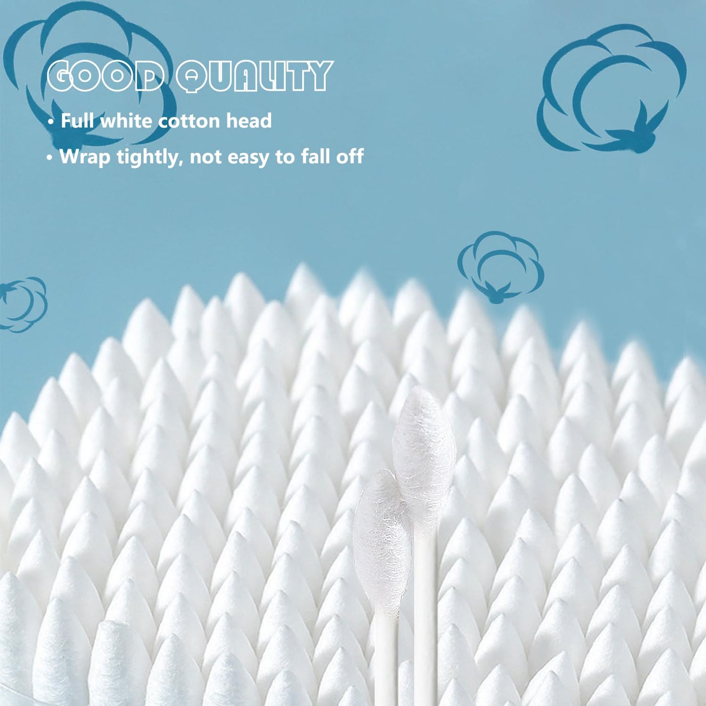 Precision Tip Cotton Swabs/Double Pointed Cotton Buds for Makeup 800pcs