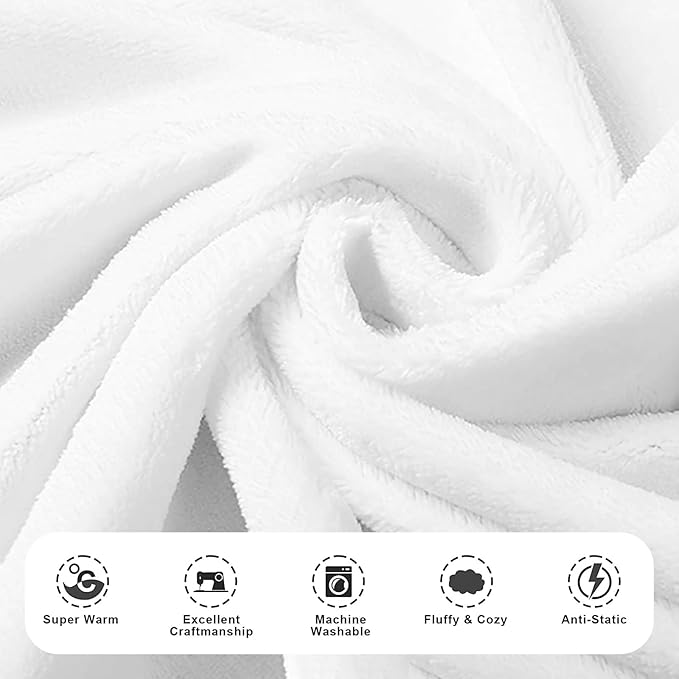 Custom Softball Baby Blanket with Name Number: Personalized Fluffy and Warm Gift for Baby Toddler Kids and Adults Birthday Skin-Friendly Flannel Fabric(50"x60")