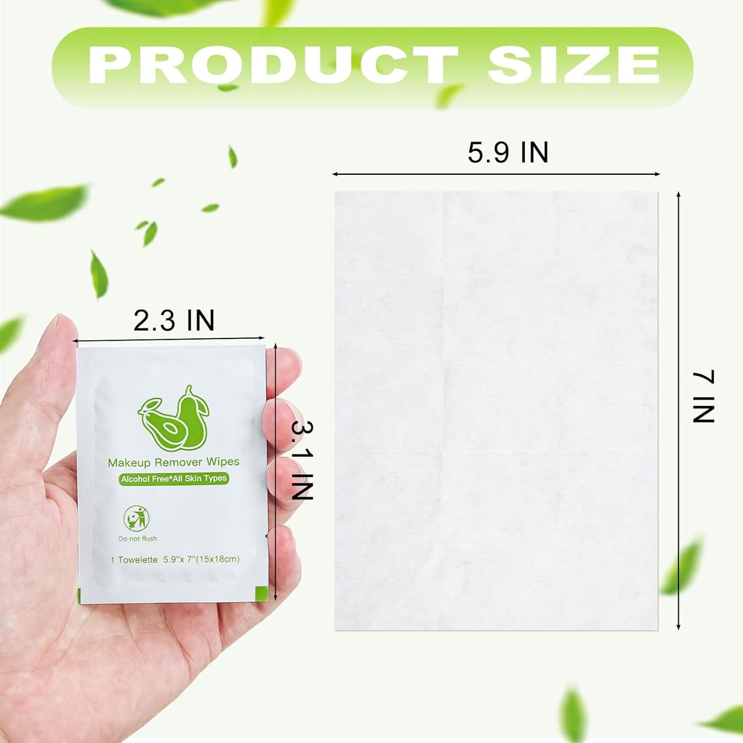 Makeup Remover Wipes Bulk Individually Wrapped,Travel Makeup Wipes Individual Makeup Remover Wipes Bulk Gentle Cleansing Makeup Remover Wipes for Face Cleansing Mascara Lipstick Travel Hotel 200