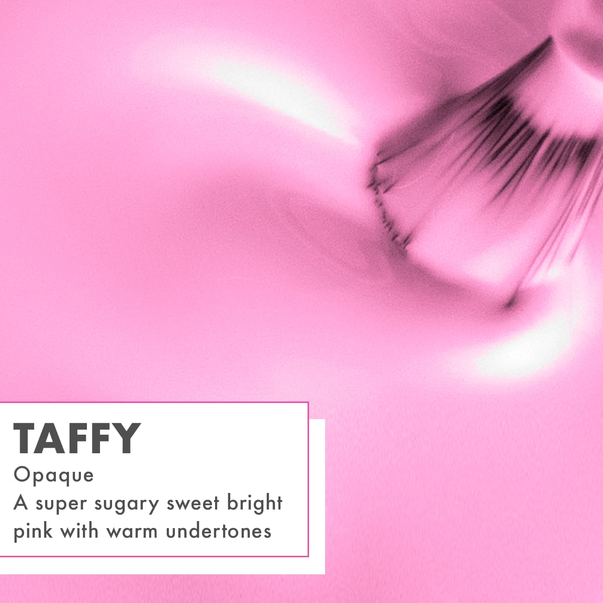 Olive & June Quick Dry Nail Polish | Instant, Fast-Drying, Smudgeproof Color | 15-free, Vegan, Cruelty-Free Formula | Lasts up to 5 Days | Salon-Quality Manicure, Pedicure at Home | Taffy Bright Pink