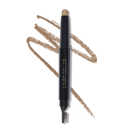 LAURA GELLER NEW YORK Define-n-Tame Brow Lifting Stick - Laminated Full Brows - Brow Wax - Blonde