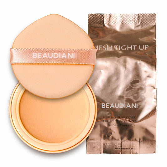 Mesh Tight UP Cushion Refill | Cushion Foundation | Buildable Coverage| Natural Finish | Dewy Glow Make up (02-REFILL Healty and warm neutral undertone (#23))
