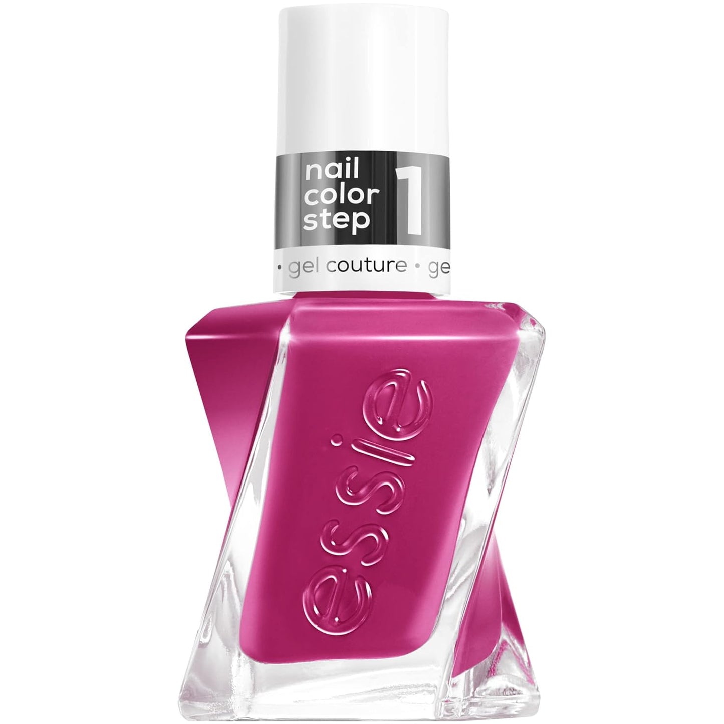 essie gel couture, Long-Lasting Nail Polish, 8-free Vegan, Fashion Freedom, Pink, Wilder Than I Seam, 0.46 fl oz