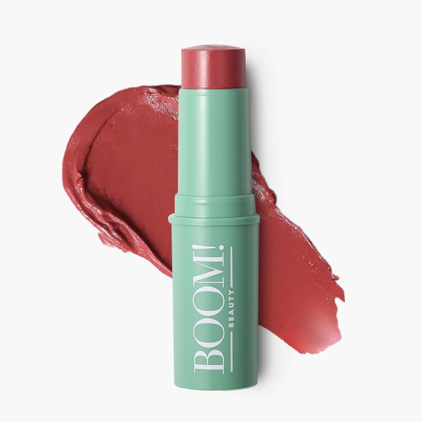 BOOM! by Cindy Joseph Boomstick, Golden Peach ® + Boomstick Color ™ - Buildable Lip & Cheek Tint Makeup Sticks, Cream Blush Stick & Clean Beauty Formula Cosmetics